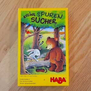 HABA Little Trackers Puzzle Game - Yellow
